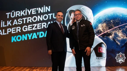 Türkiye'nin ilk astronotu Gezeravcı, Selçuk Üniversitesinde